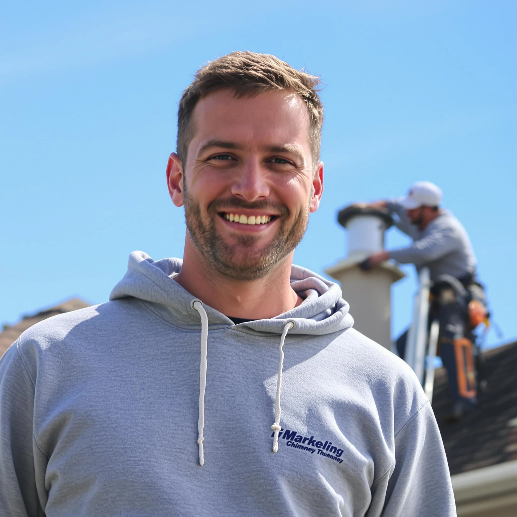 The Laurel Chimney Sweep team.