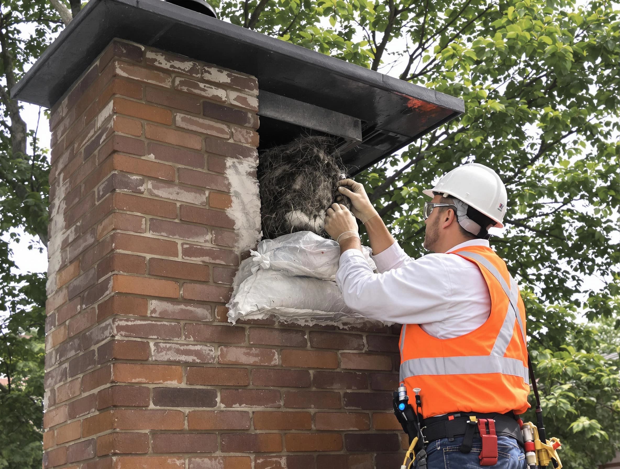 Humane removal of debris and animals by Laurel Chimney Sweep in Laurel, VA