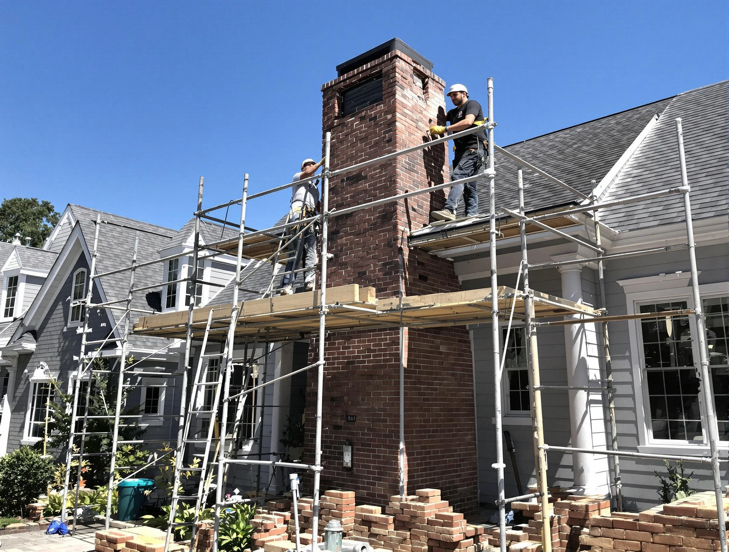 Chimney Rebuilding in Laurel